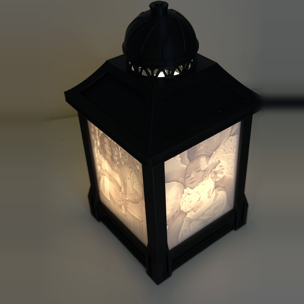 Custom Lithophane Photo Lamp
