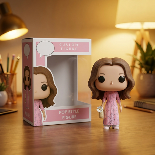 Custom 3D Pop Figure & Box from Photo