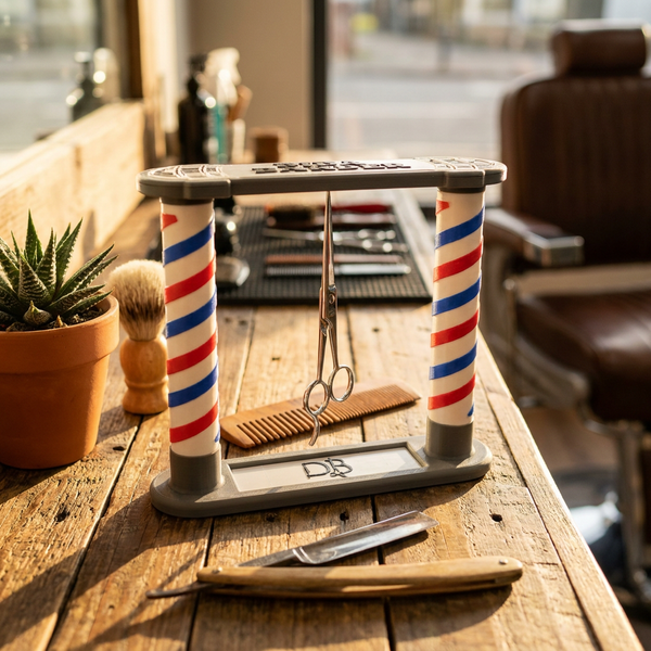 Magnetic barber scissor holder lifestyle 5