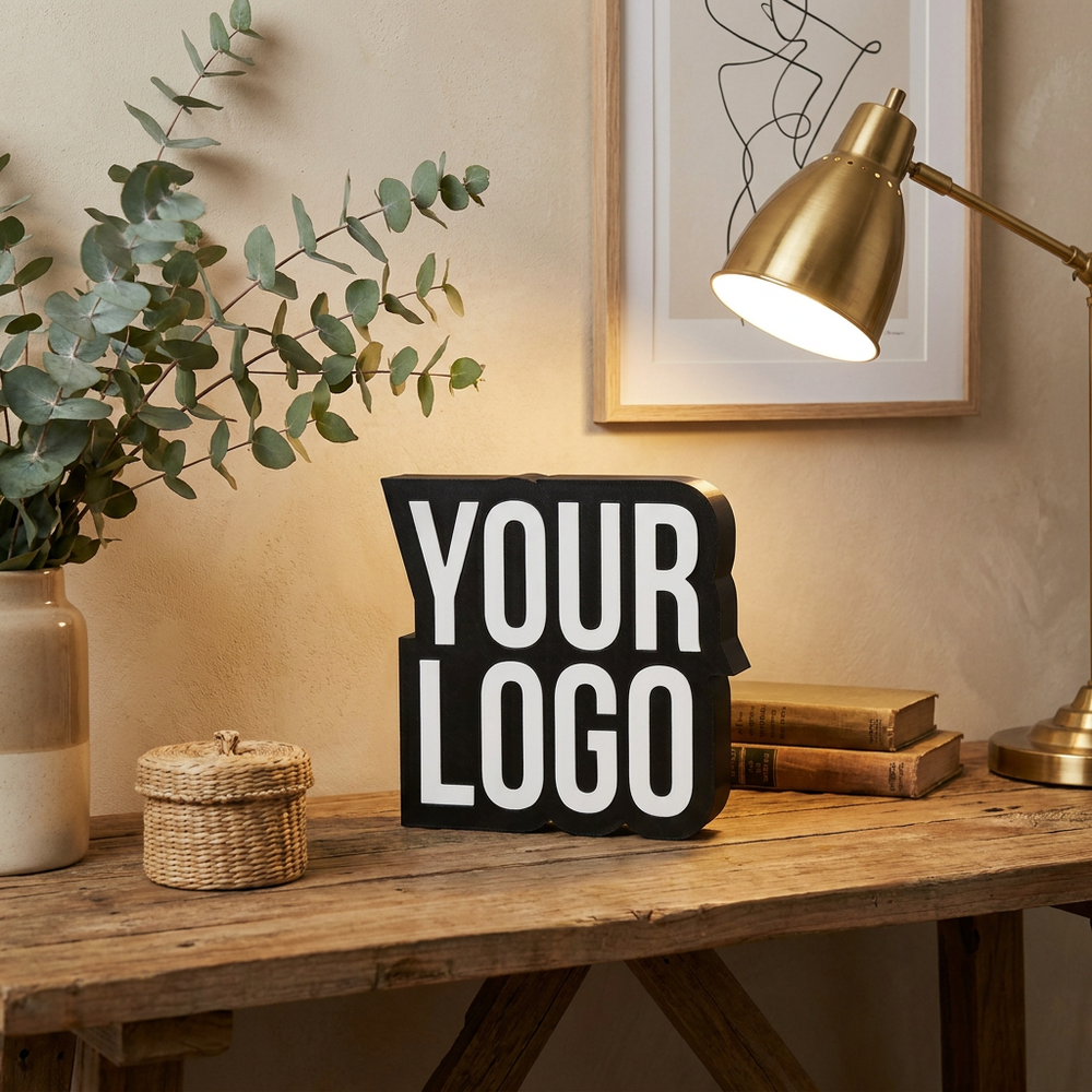 Custom 3D logo sign lifestyle 1