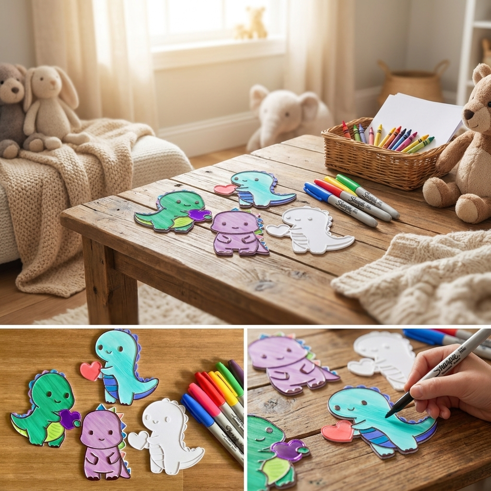 Kids coloring kit lifestyle 2