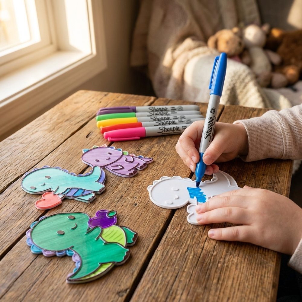 Kids coloring kit lifestyle 5