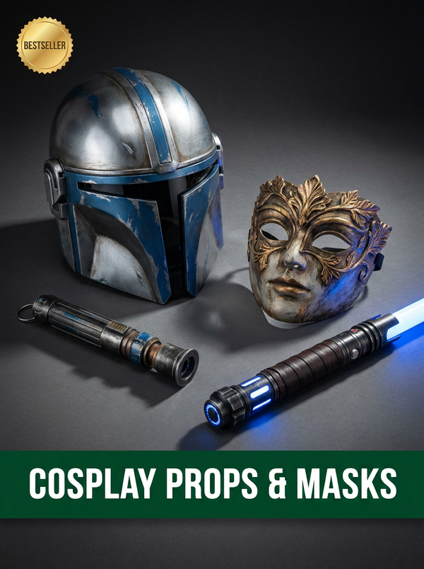 3D printed sci-fi cosplay helmet