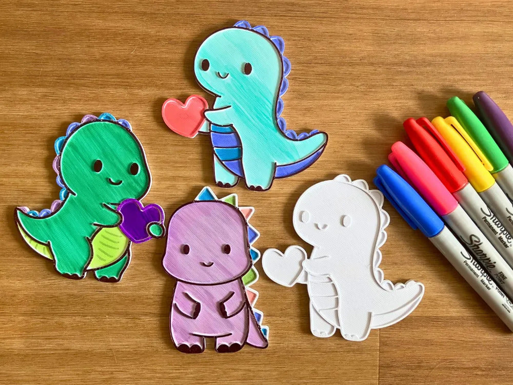 Reusable kids coloring kit