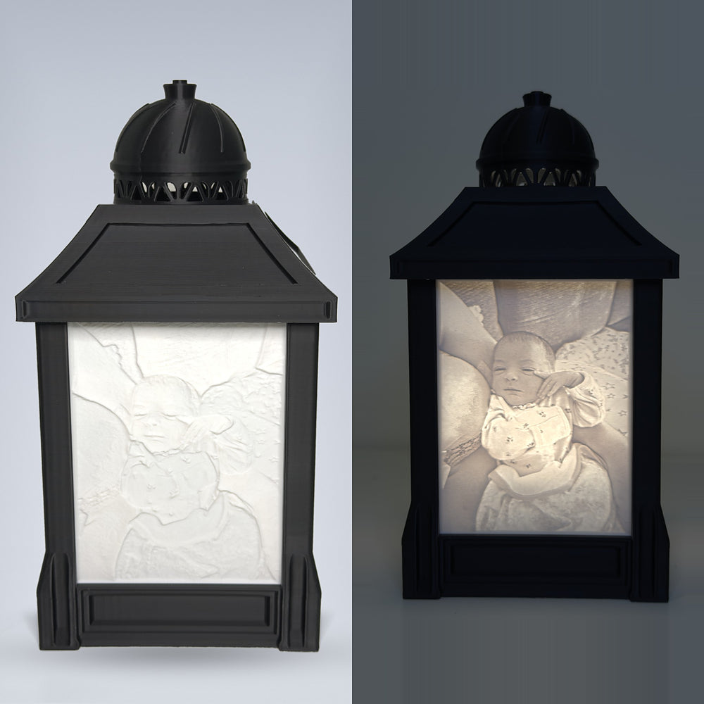 Custom Lithophane Photo Lamp