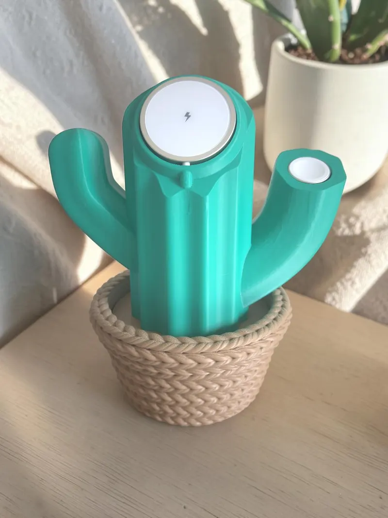 Cactus MagSafe Charger Stand