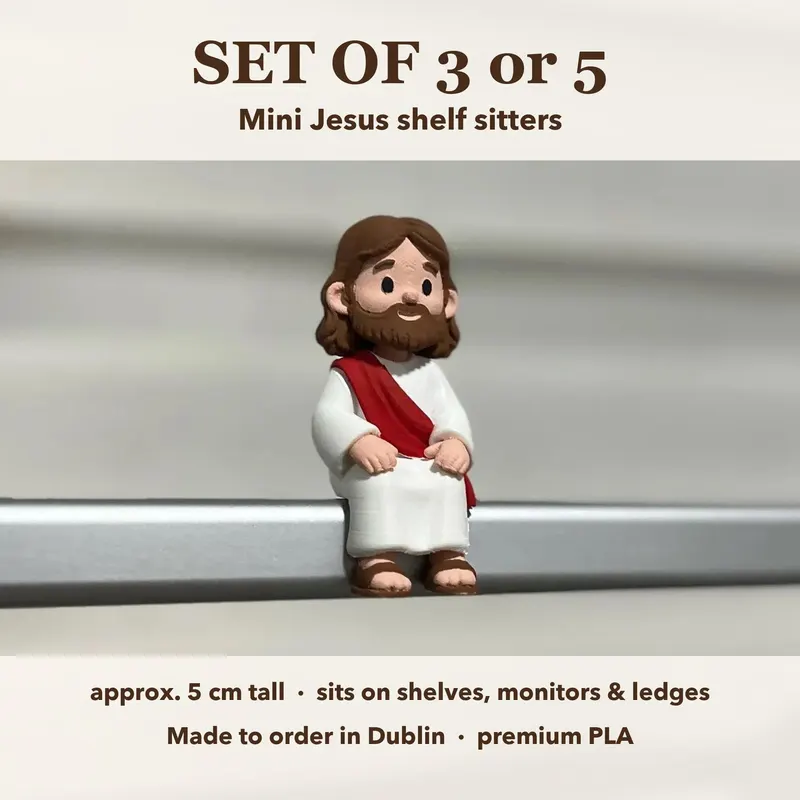 Mini Jesus Figure Set of 3 or 5 — photo 3