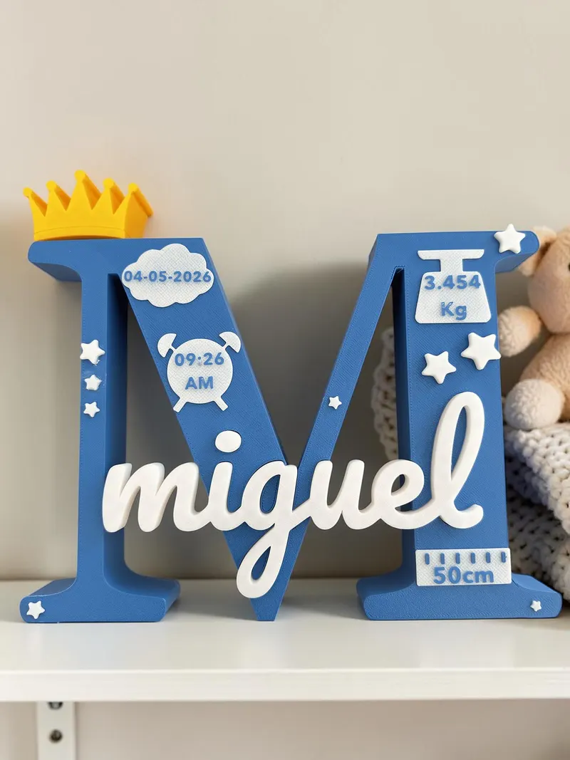 Personalised 3D Name Letter