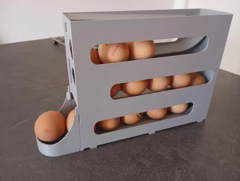 Rolling Egg Dispenser for Fridge — photo 3