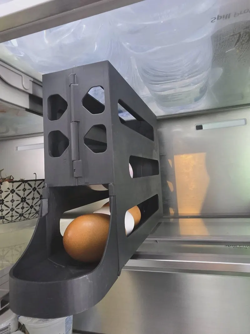 Rolling Egg Dispenser for Fridge — photo 5