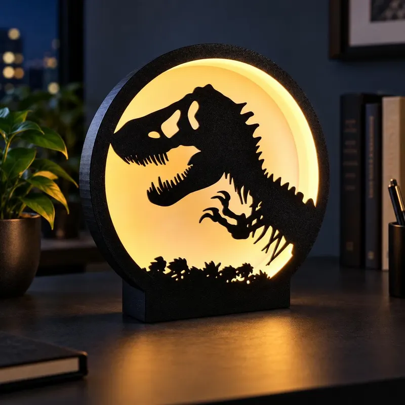 T-Rex Dinosaur Night Light — photo 3