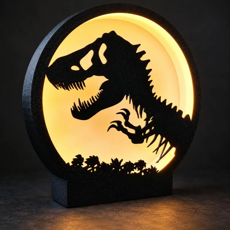 T-Rex Dinosaur Night Light — photo 4